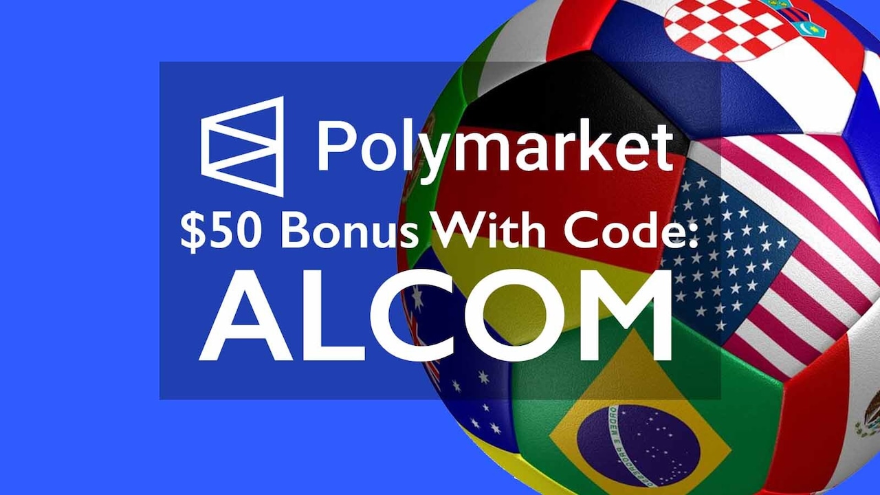 Polymarket promo code ALCOM: Get a $50 bonus to trade Colombia vs Ghana
